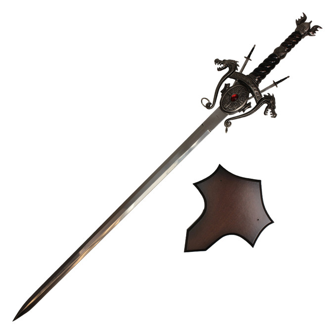 double dragon cartoon swords