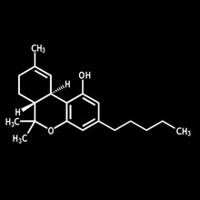 THC Molecule T-Shirt Weed Pot Cannabis Medicinal marijuana 