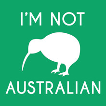 I'm Not Australian T-Shirt funny Kiwi New Zealand pride