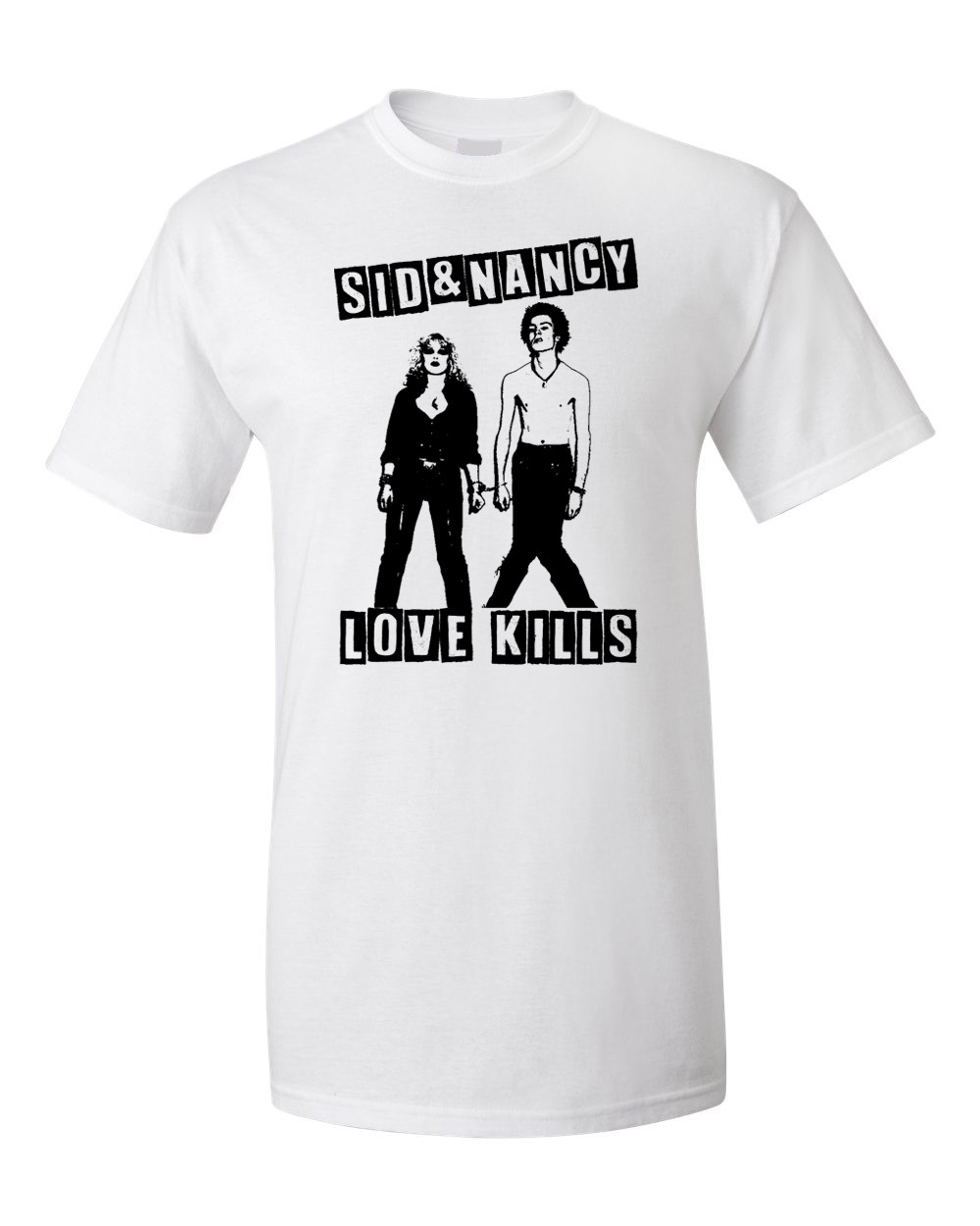 Sid and Nancy T-Shirt Love kills The Sex Pistols - BlackSheepShirts