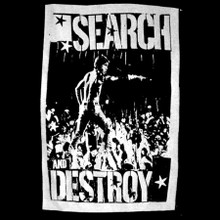 Iggy Pop T-Shirt Search and Destroy Raw Power