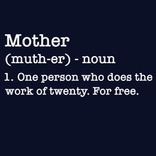 Funny T-Shirt Mother definition. Mothers day 
