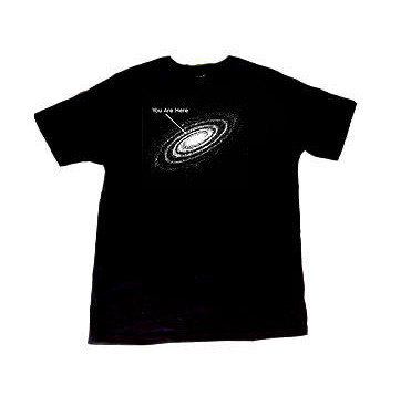 You Are Here: funny galaxy t shirt Space nerd! - BlackSheepShirts