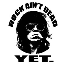 Rock Ain't  Dead - Yet. Keith Richards rock legend t shirt