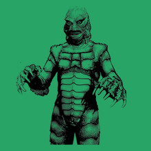 Creature From The Black Lagoon 1954 monster movie T Shirt