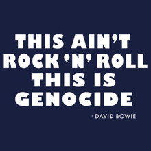 David Bowie This Ain't Rock "n" Roll, this is Genocide T Shirt