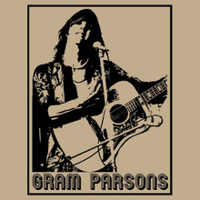 Gram Parsons T Shirt Country Rock legend Sweetheart of the Rodeo Grievous Angel 
