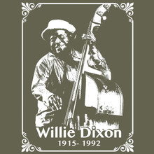 Willie Dixon tribute T Shirt Blues music legend Chicago blues