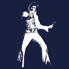 Elvis Presley T Shirt The King of Rock and Roll 
