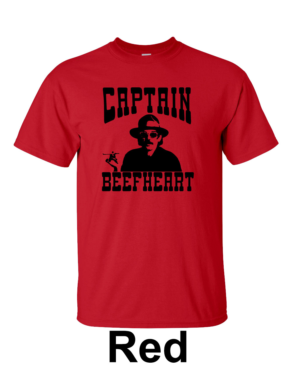 Captain Beefheart T Shirt Don Van Vliet BlackSheepShirts