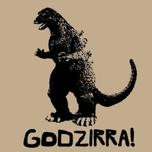 Godzirra! T-Shirt Funny Japanese cult movie tee