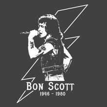 Bon Scott tribute T-Shirt AC/DC