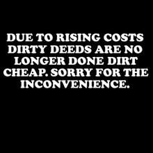 Funny T-Shirt Dirty Deeds AC/DC