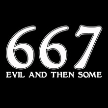 Funny T-Shirt 667 evil and then some