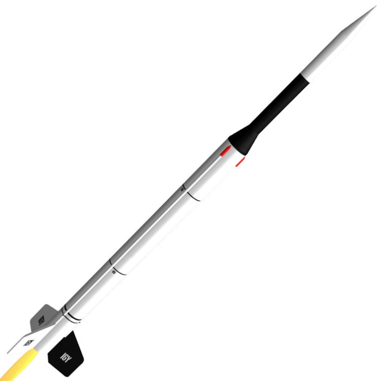 semroc flying model rocket kit aerobee 300 kd 5