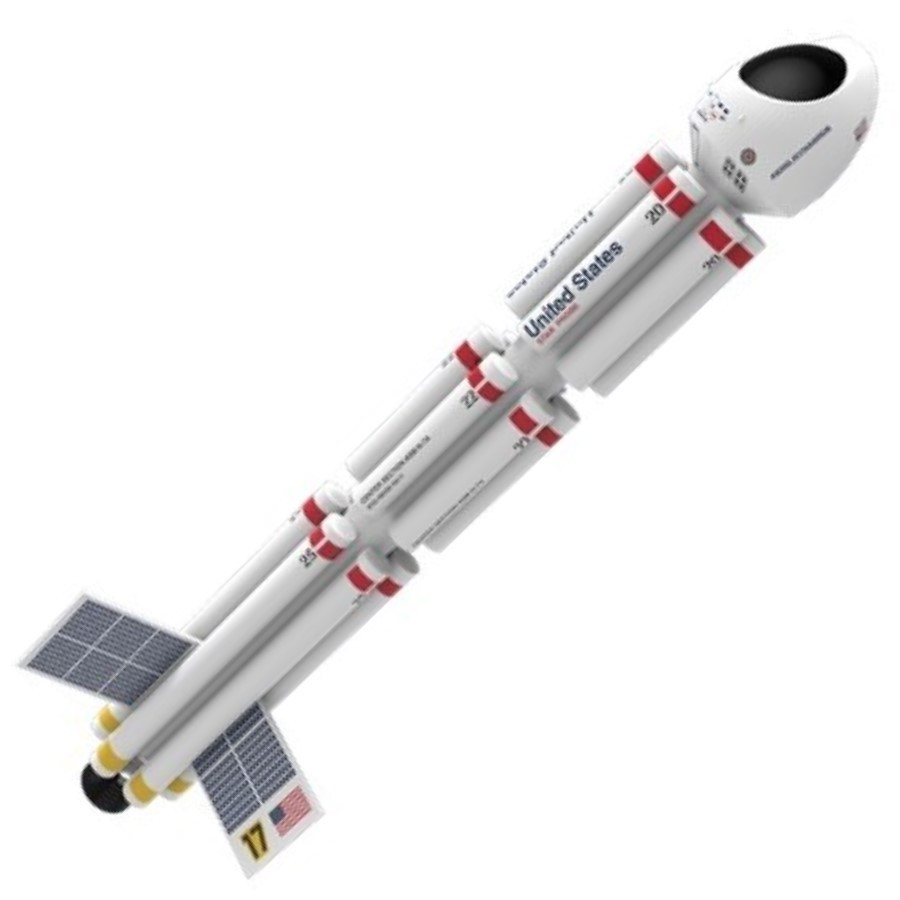 Estes Astron Explorer Model Rocket Kit Skill Level 4 7264
