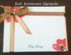 Red Anemone flatcards