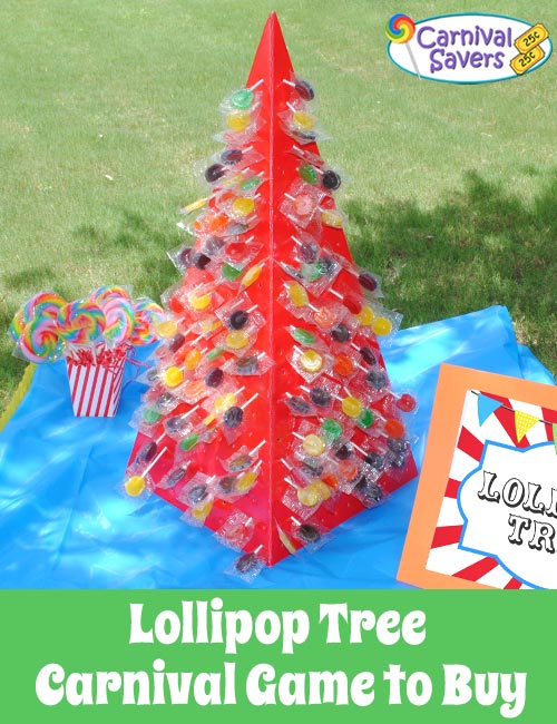 Carnival Game and Booth Ideas - Lollipop Tree Carnival Game