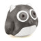Cicci Owl Bookend - Chrome/White