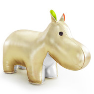 Classic Hippo Bookend - Gold/Green/Pink/Orange/White