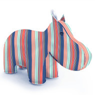 Zuny Kaleidoscope Hippo Stripe Blue/Red/Green