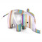 Zuny Kaleidoscope Elephant Stripe Blue/Purple/Green