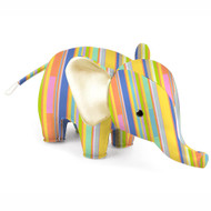 Zuny Kaleidoscope Elephant Stripe Blue/Orange/Yellow