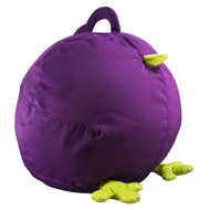 Zuny Medium Pica Bean Bag Cover - Purple/Green