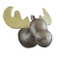 Zuny Series Wallmount Rudo Moose - Chrome/Gold