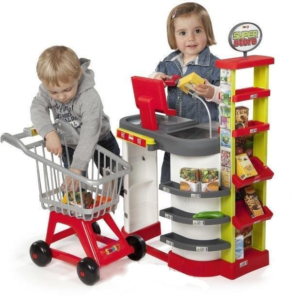 *FAST DELIVERY* ON SMOBY CHILDRENS PLAY TOY SUPERSTORE ROLEPLAY KIDS ...