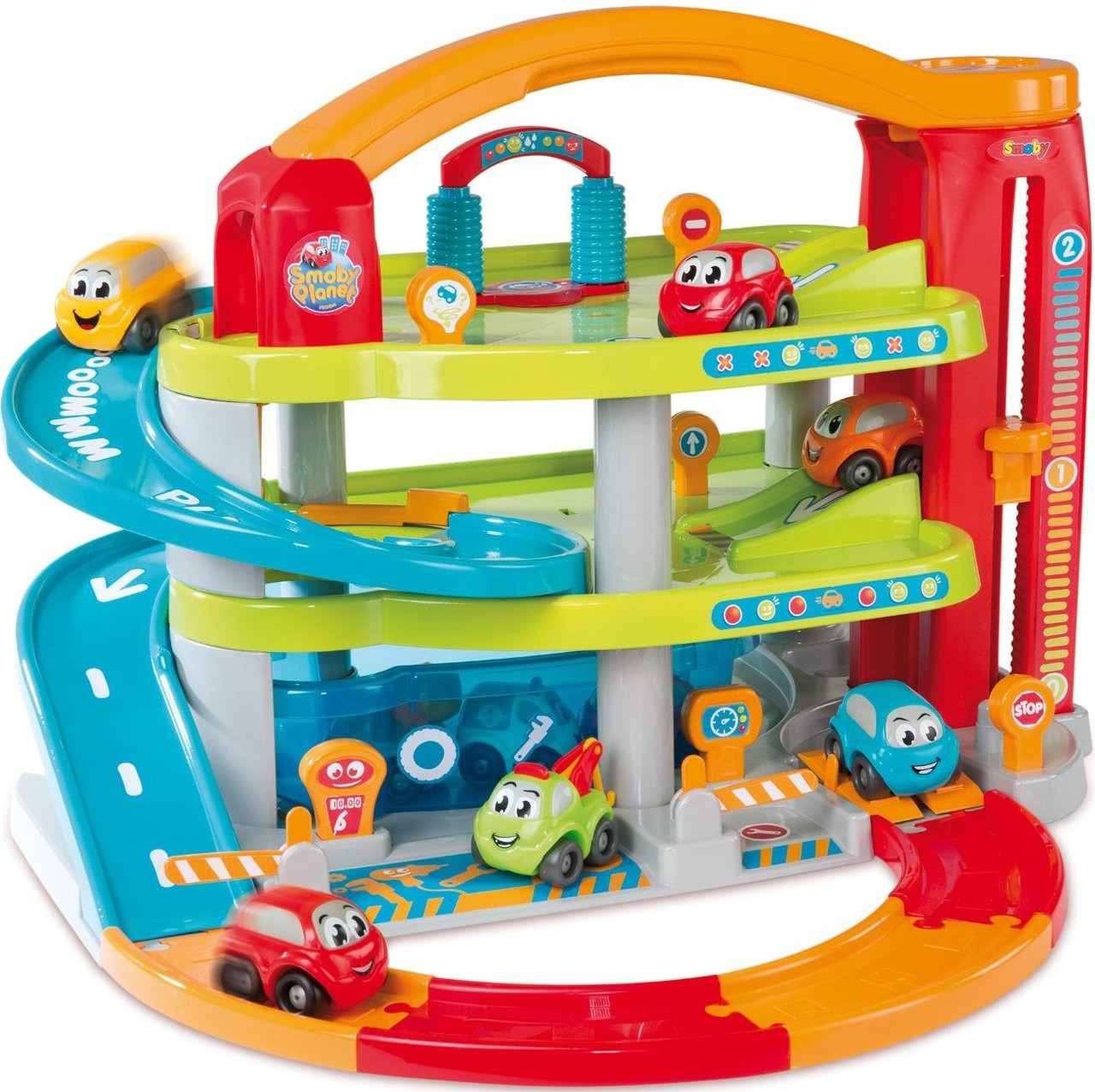 Children's toy store car garage