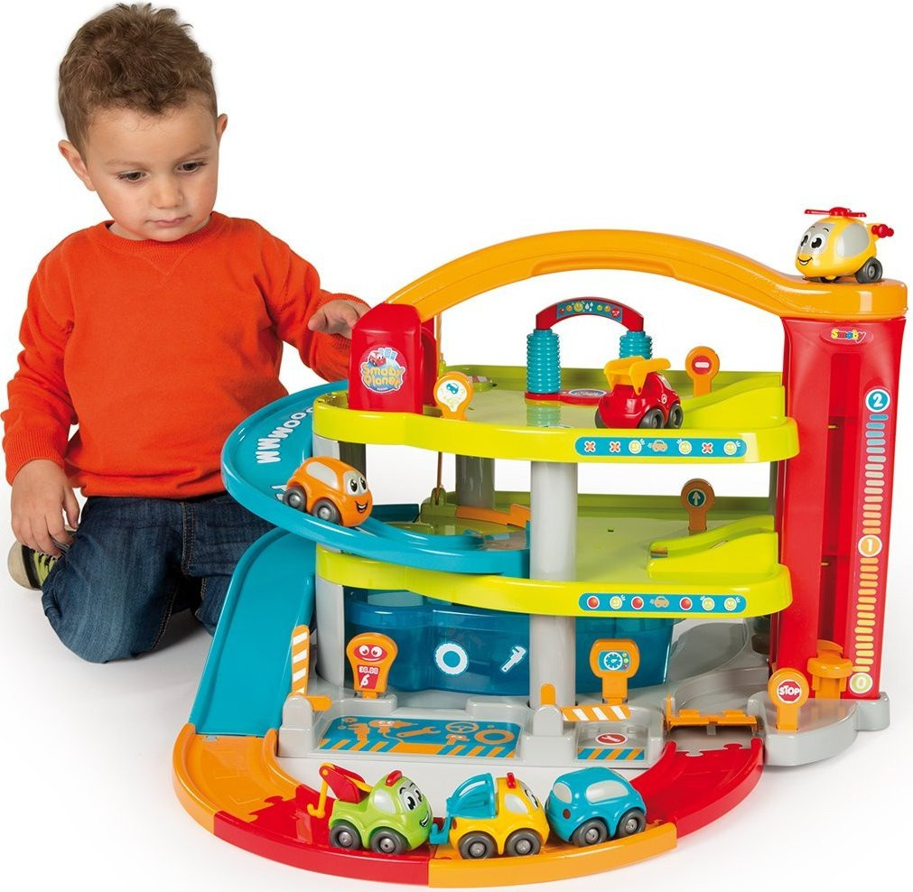 childrens toy garage