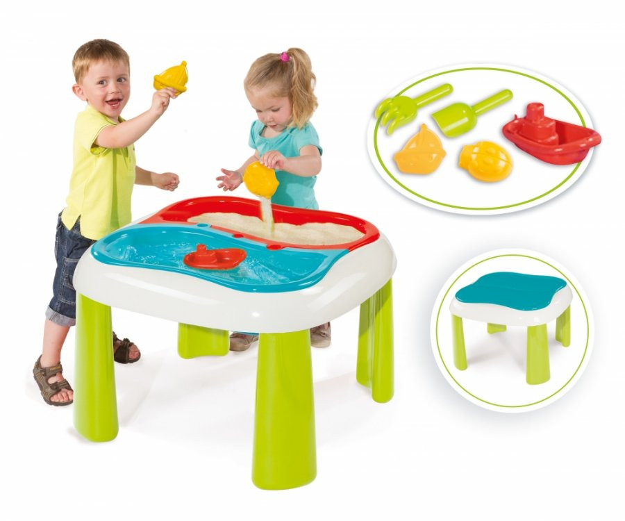 sand and water activity table