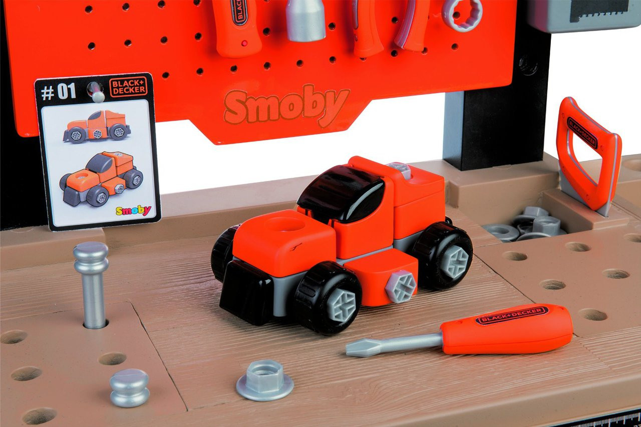Smoby Black + Decker Bricolo Center Ultimate Workbench and DIY