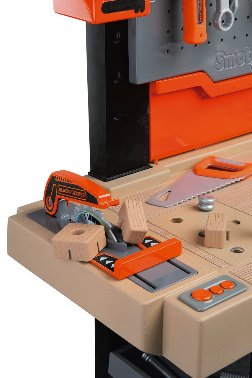 smoby black and decker workbench