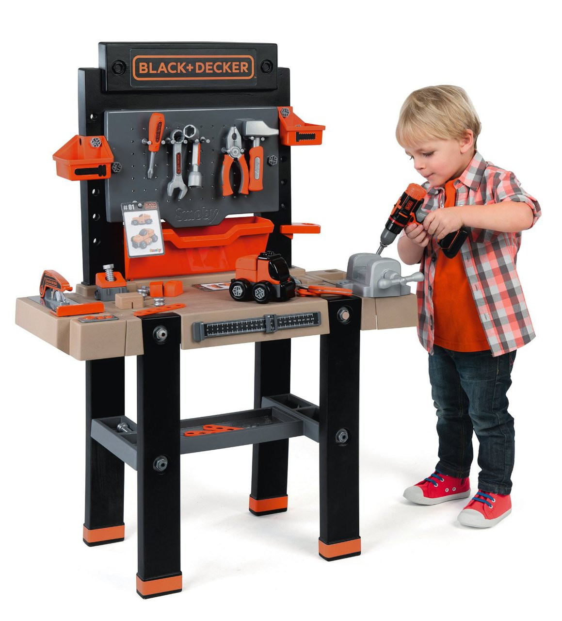 smoby black and decker tool bench