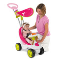 Smoby Bubble Go Fille 2-in-1 Ride-On Activity Stroller (413001)