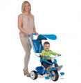 Smoby Baby Balade Blue Trike with parent control