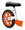 Smoby Orange Balance Bike