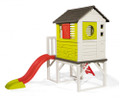 smoby fun centre playhouse with slide