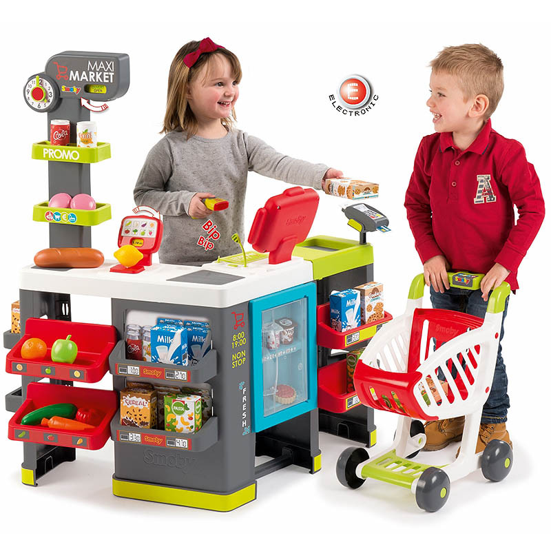 children's play shop with till