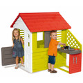 The Smoby nature childrens playhouse is great for your kids to act out their role play stories