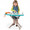 A young child using the Smoby ironing board and steam iron with realistic steam sound effect 330118