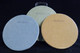 #500, #800 and #3000 polishing discs with magnetic backing.