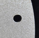 Close up of "bat pin hole"