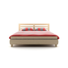 Cape Cod Natural Wooden Bed