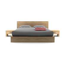 Archer Birch Bed with Sidetables