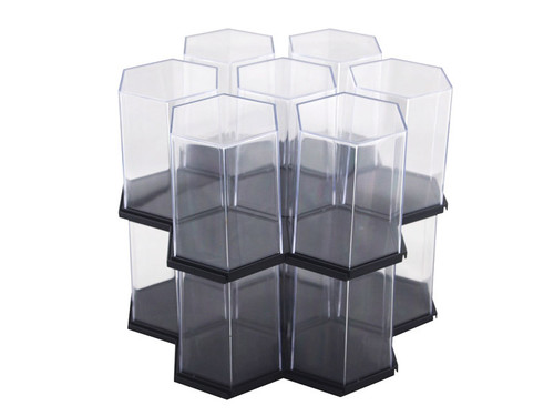 Display Case Hexagon - 3 Pack