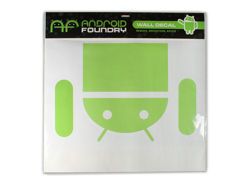 Drop Down Android Wall Decal