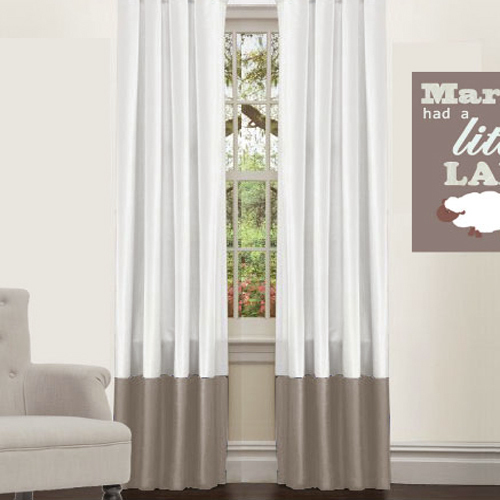 Which Colour Curtains For Pink Walls Quickfit Blinds And Our Favourite Nursery Curtain Is The Blockout Custom Made Two Colour Panel By Westwood Right Now It S For 105 Per Please Do Not Get Sticker